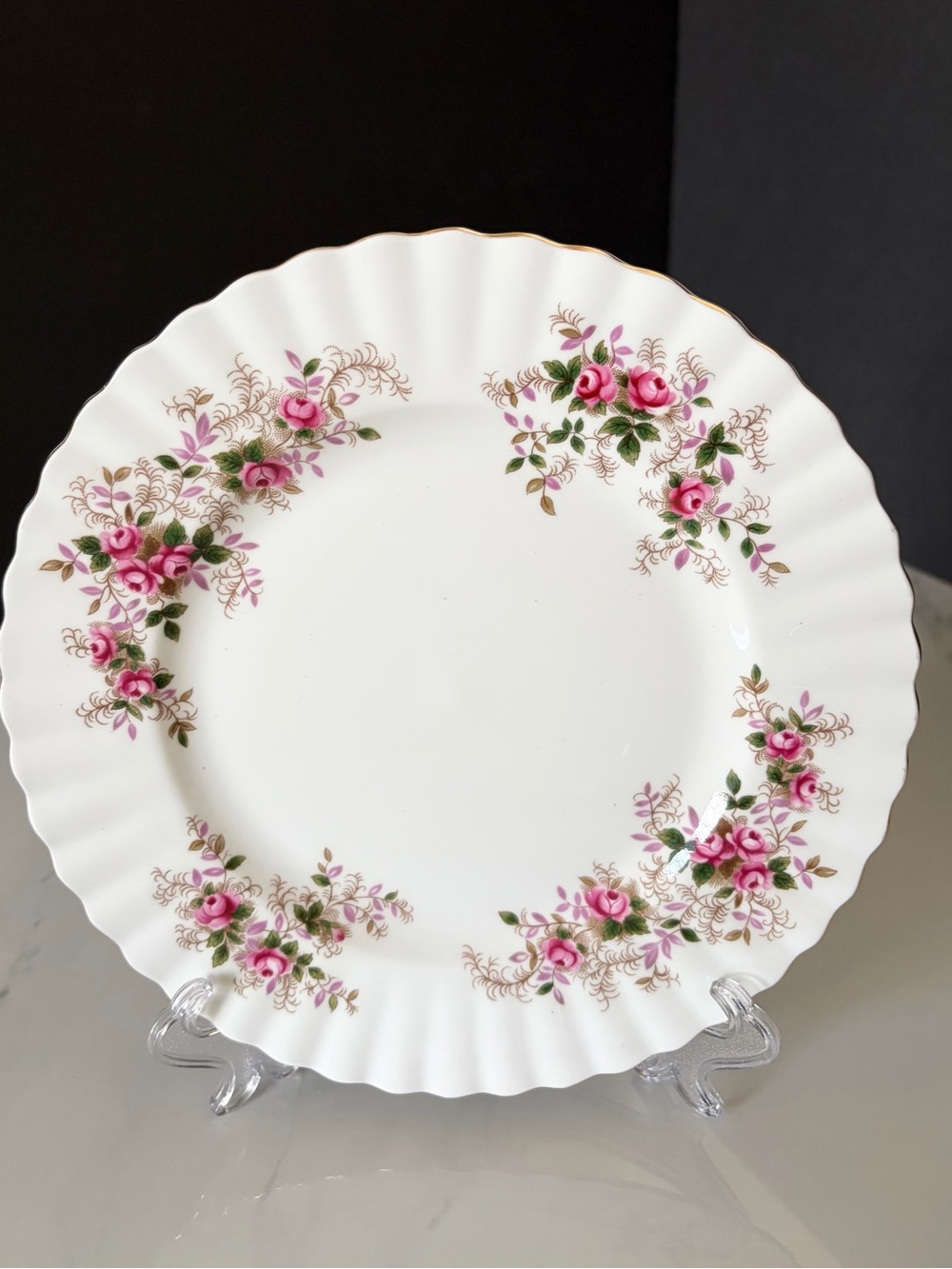 Lavender Rose Salad Plate by Royal Albert